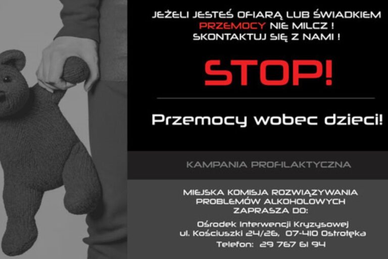 Stop Przemocy Wobec Dzieci I Liceum Ogólnokształcące W Ostrołęce 6157